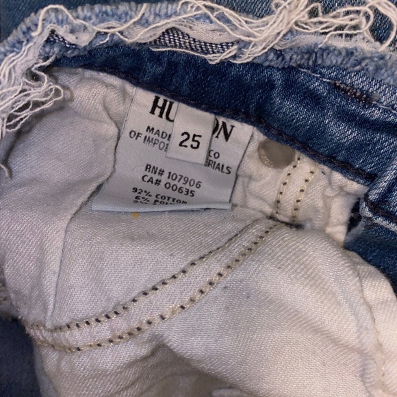 Hudson Tyler Cut Off Flare Jean - Picture 2 of 4